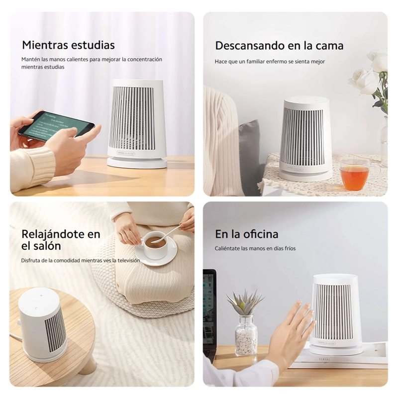 XIAOMI CALEFATOR ELE CTRICO DE ESCRITORIO 600W BLANCO - 5