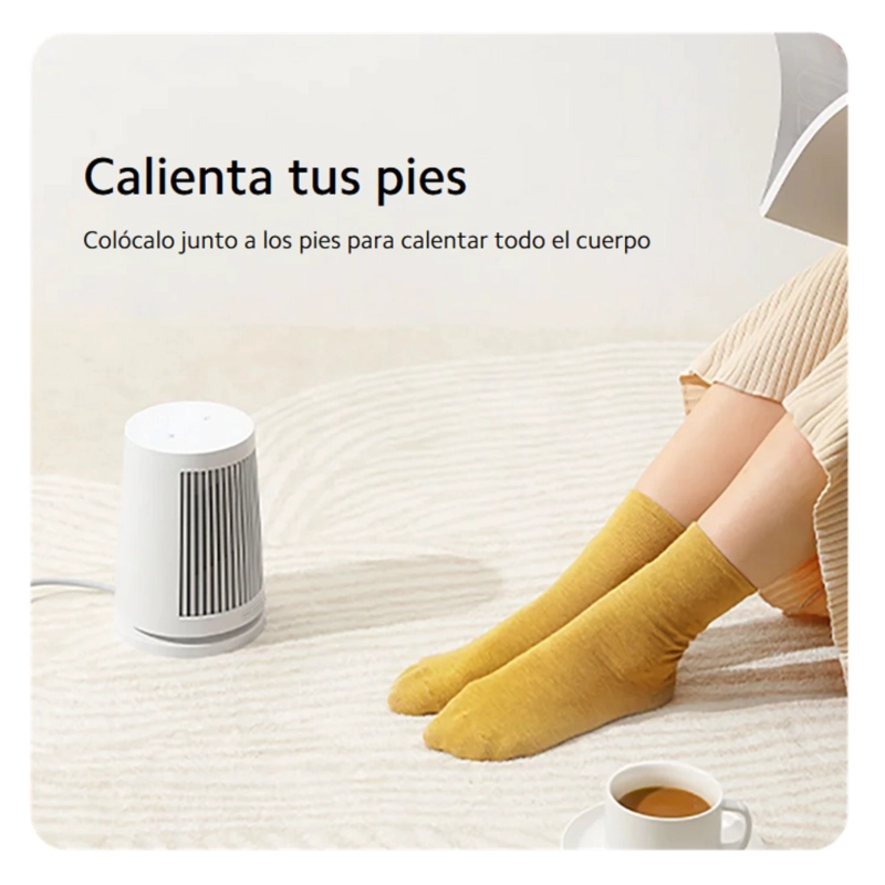 XIAOMI CALEFATOR ELE CTRICO DE ESCRITORIO 600W BLANCO - 6