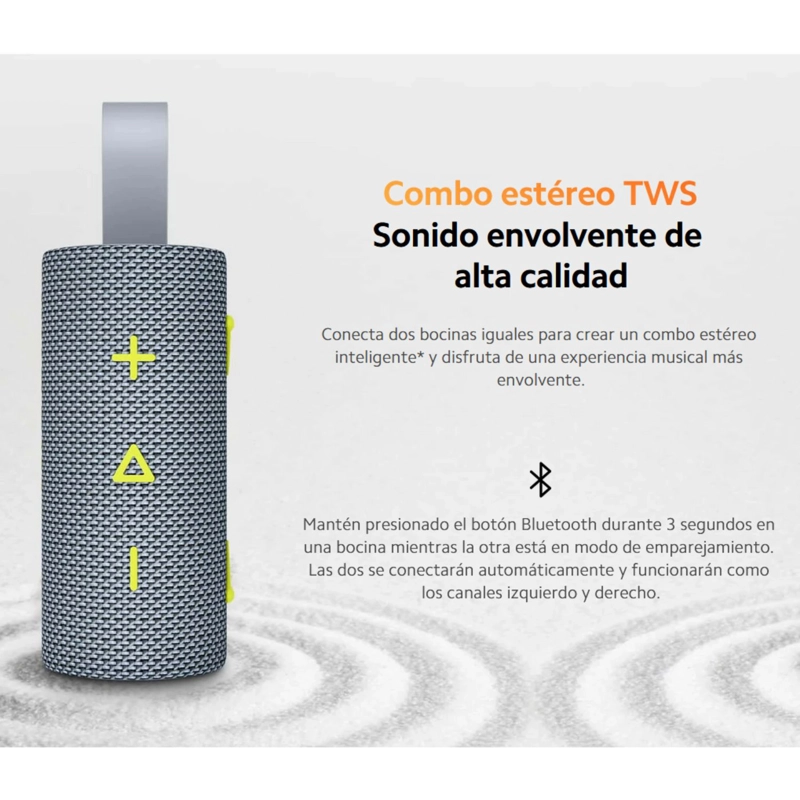 XIAOMI PARLANTE DE BOLSILLO BLUETOOTH SOUND POCKET 5W AZUL - 5