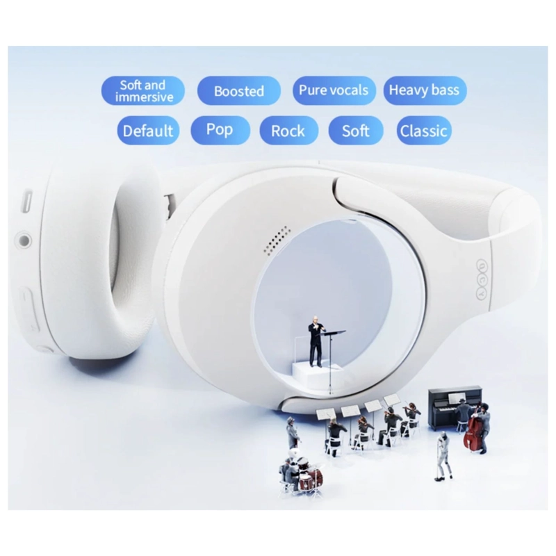 QCY H3 LITE AUDIFONOS BLUETOOTH INALAMBRICOS ANC BLANCO - 9