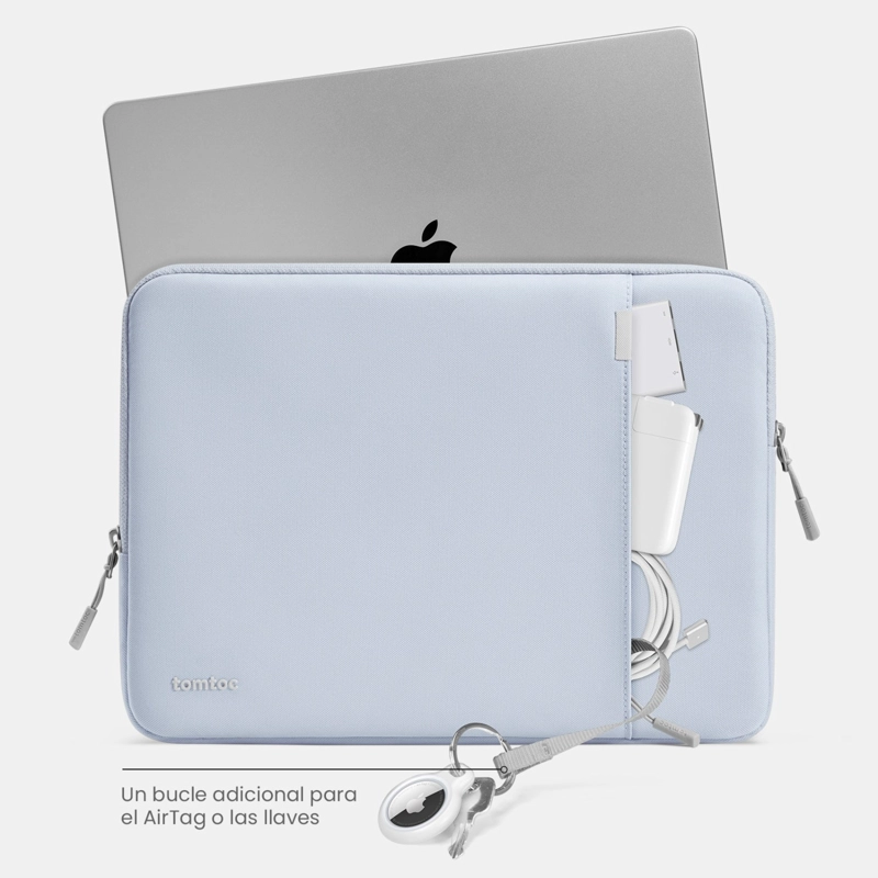 TOMTOC FUNDA DEFENDER-A13 PARA MACBOOK PRO DE 14' AZUL NIEBLA - 4