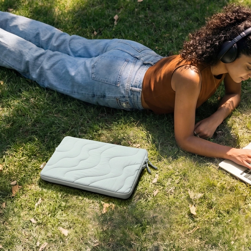 TOMTOC FUNDA TERRA-A27 PARA MACBOOK AIR DE 15' CELESTE - 4