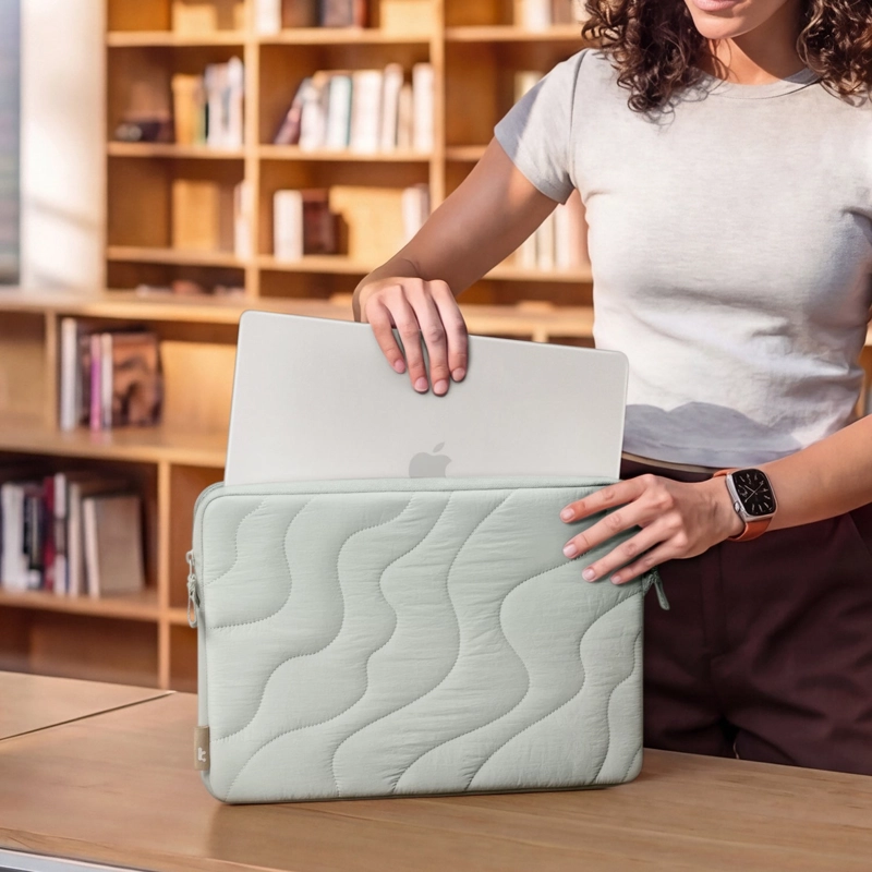 TOMTOC FUNDA TERRA-A27 PARA MACBOOK AIR DE 15' CELESTE - 6
