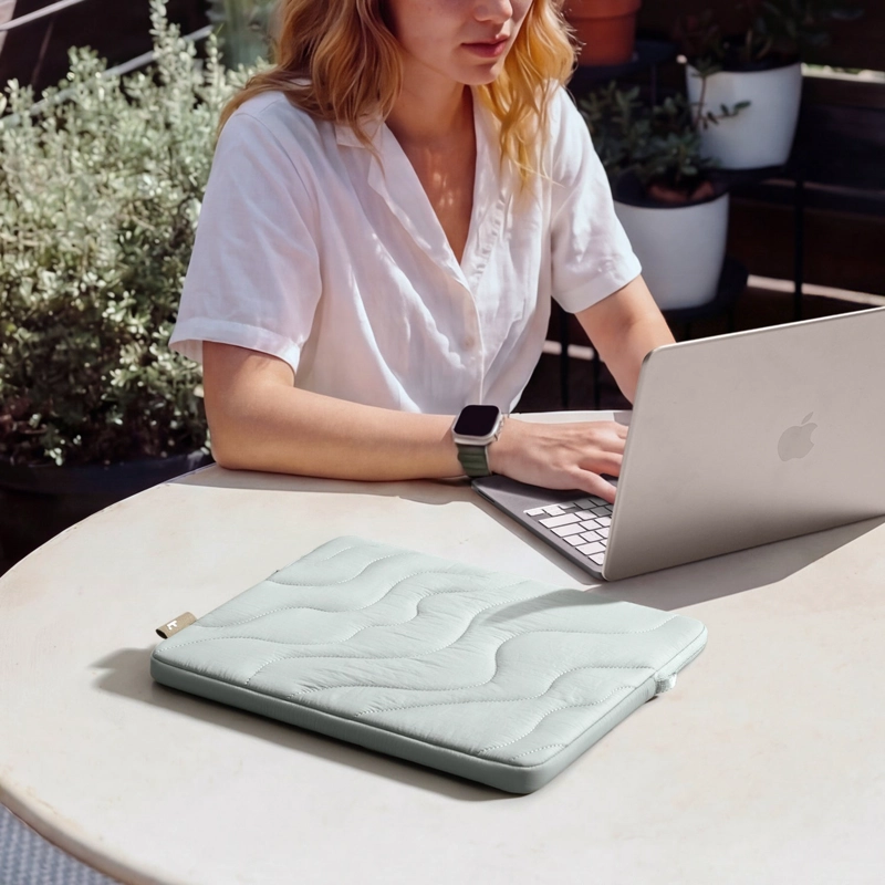 TOMTOC FUNDA TERRA-A27 PARA MACBOOK AIR DE 15' CELESTE - 8
