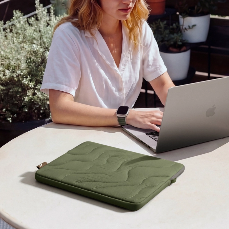 TOMTOC FUNDA TERRA-A27 PARA MACBOOK PRO 14' VERDE - 8