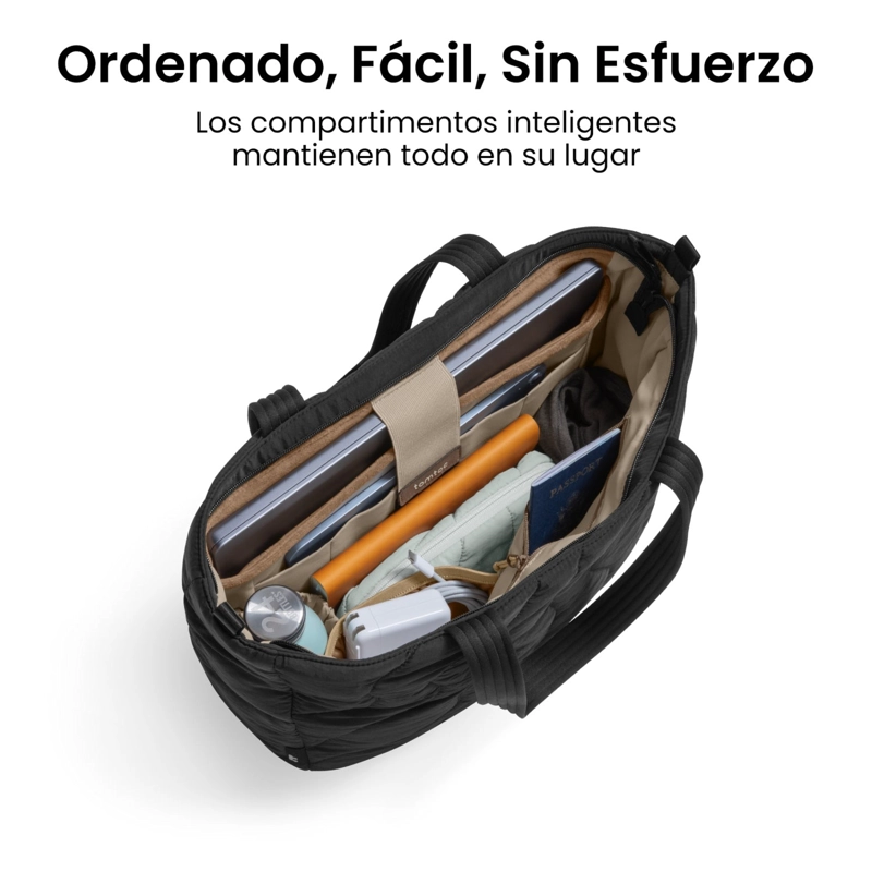 TOMTOC BOLSO TOTE TERRA-T38 13.5L PARA MACBOOK DE 16' NEGRO - 2
