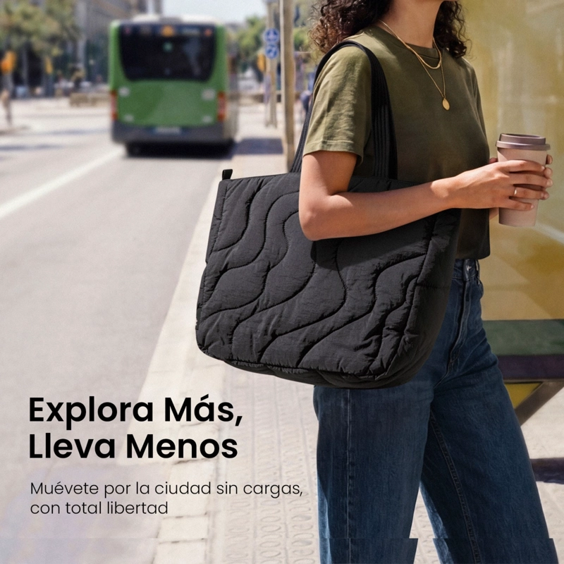 TOMTOC BOLSO TOTE TERRA-T38 13.5L PARA MACBOOK DE 16' NEGRO - 7