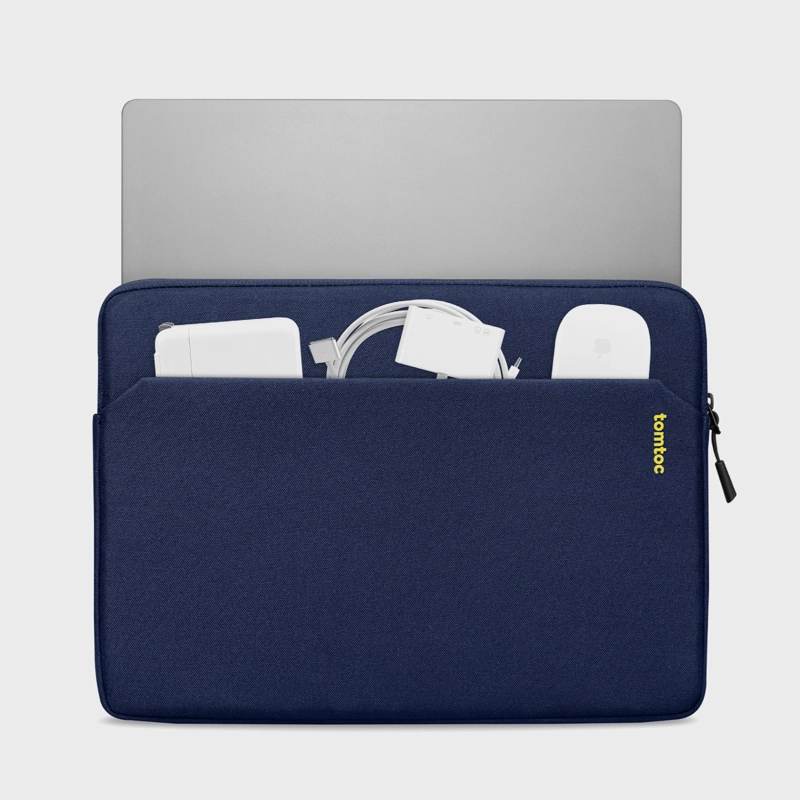TOMTOC FUNDA LIGHT-A18 PARA MACBOOK NEO/ AIR / PRO 13' AZUL OSCURO - 2