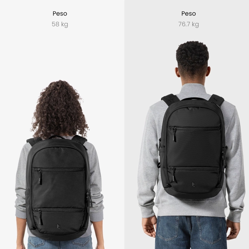 TOMTOC MOCHILA PREMIUM URBANEX-T77 DE 32L PARA NOTEBOOK 16' NEGRO - 9