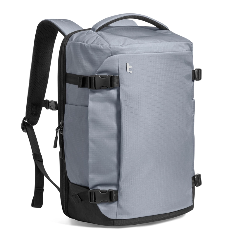 TOMTOC MOCHILA DE VIAJE NAVIGATOR-T66 LITEWAY DE 40L PARA NOTEBOOK 17,3' GRIS - 1