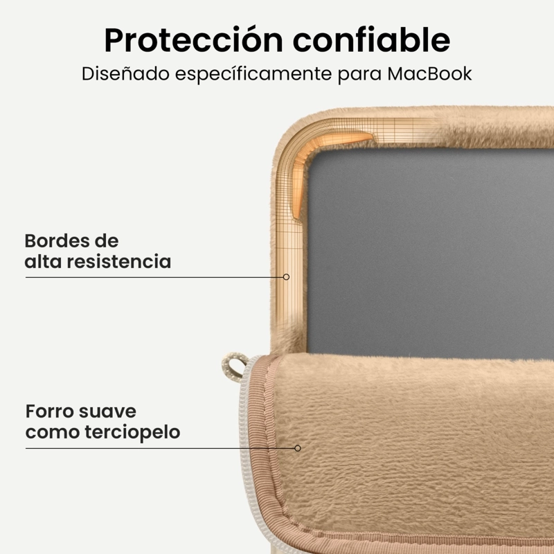 TOMTOC FUNDA TERRA-A27 PARA MACBOOK AIR DE 15' ARENA - 2