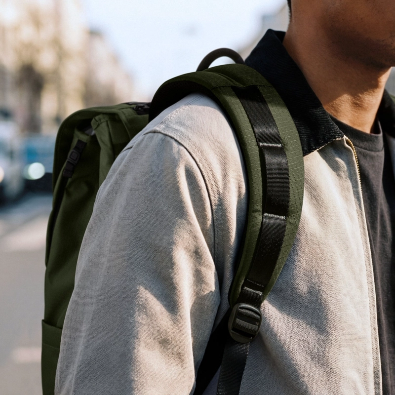 TOMTOC MOCHILA VINTPACK-TA1 LITEWAY DE 22L PARA NOTEBOOK DE 16' VERDE - 5