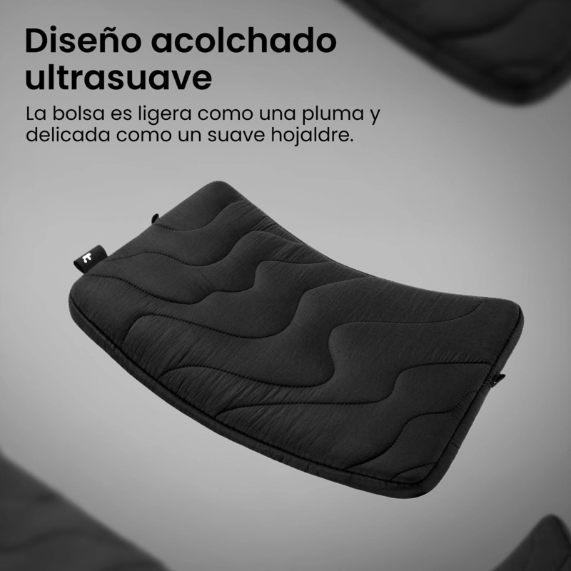 TOMTOC FUNDA TERRA-A27 PARA MACBOOK AIR DE 15' NEGRO - 3