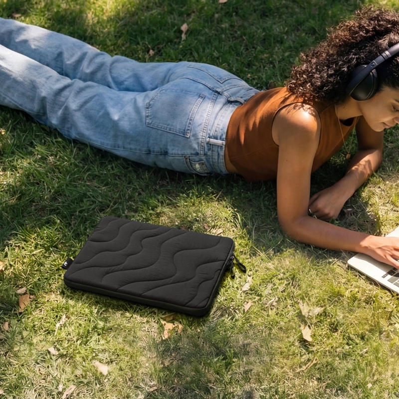 TOMTOC FUNDA TERRA-A27 PARA MACBOOK AIR DE 15' NEGRO - 5