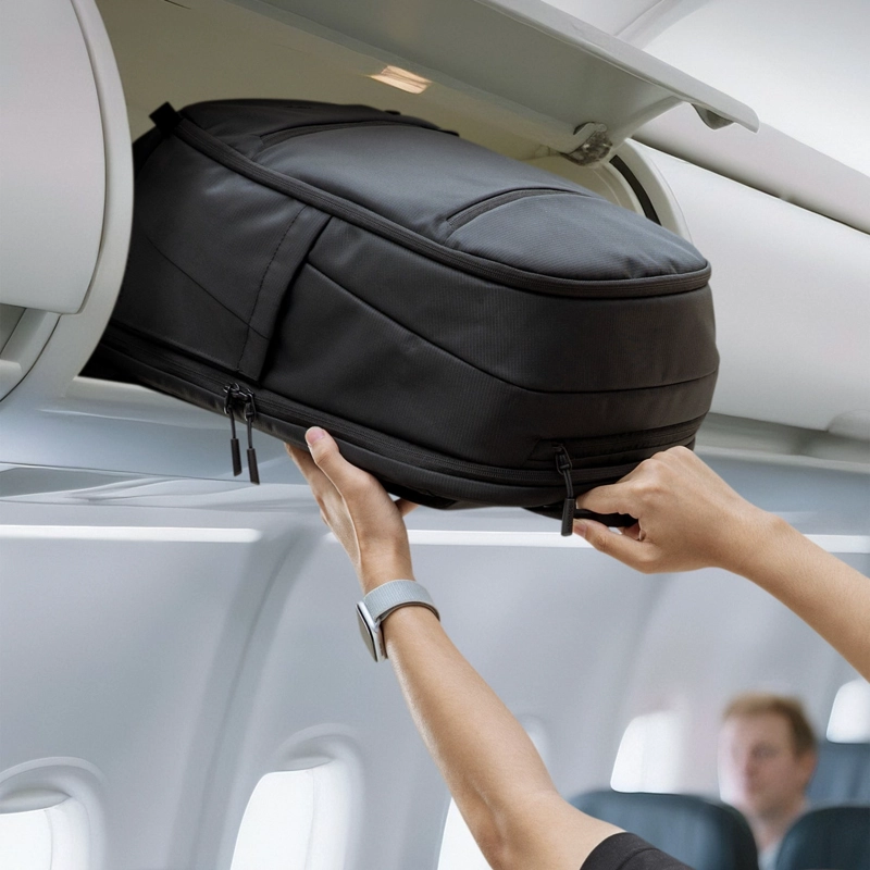 TOMTOC MOCHILA PREMIUM URBANEX-T77 DE 26L PARA NOTEBOOK 16' NEGRO - 7