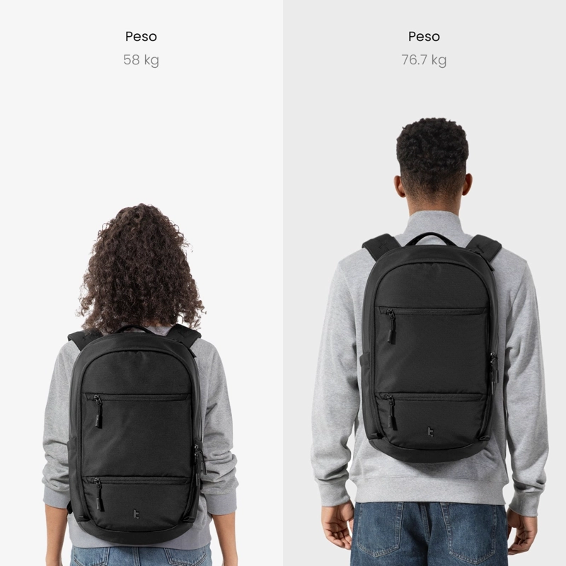 TOMTOC MOCHILA PREMIUM URBANEX-T77 DE 26L PARA NOTEBOOK 16' NEGRO - 9