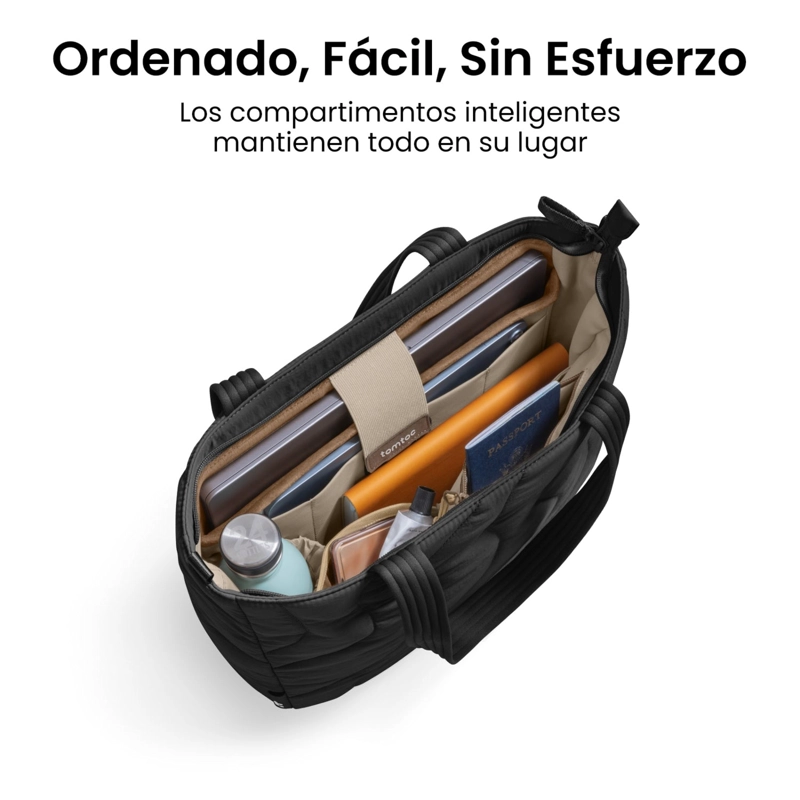 TOMTOC BOLSO TOTE TERRA-T38 10L PARA MACBOOK DE 14' NEGRO - 2