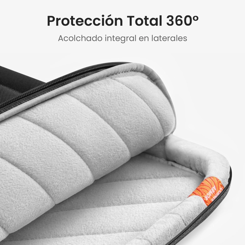 TOMTOC MALETIN DEFENDER-A14 PARA MACBOOK AIR / PRO DE 13' NEGRO - 2
