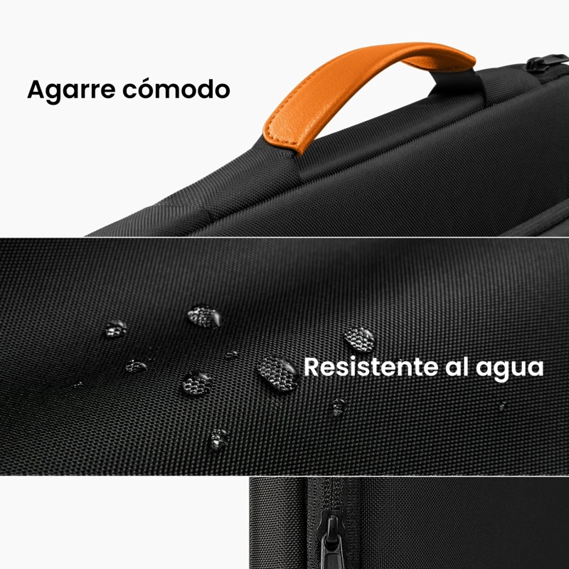 TOMTOC MALETIN DEFENDER-A14 PARA MACBOOK AIR / PRO DE 13' NEGRO - 6