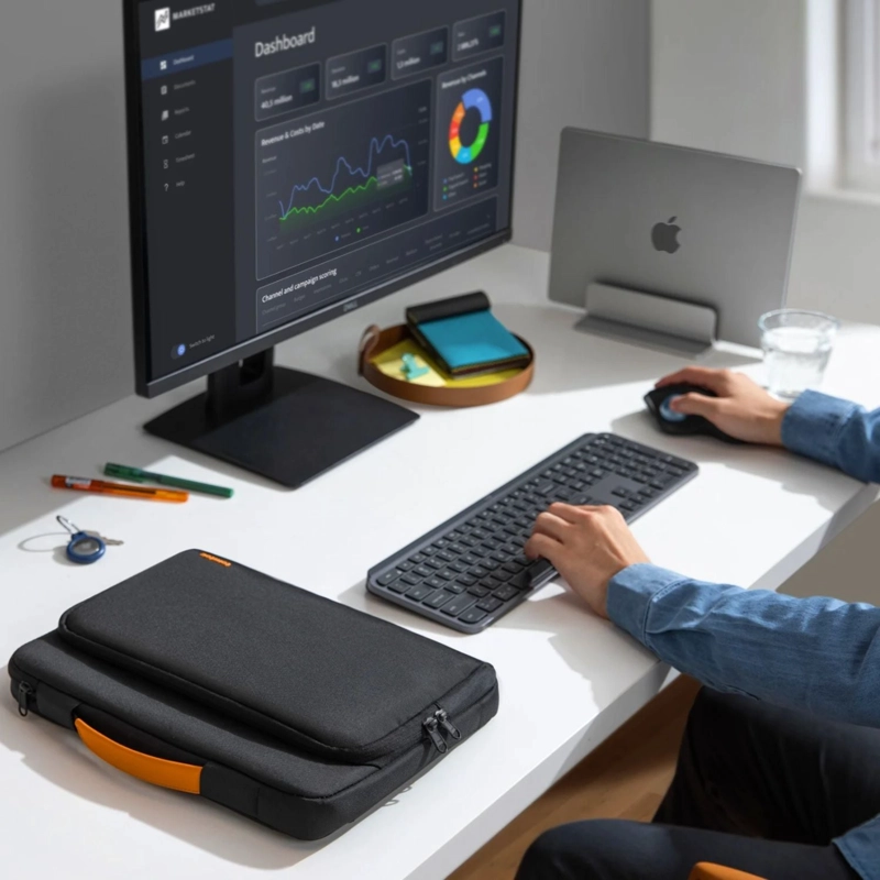 TOMTOC MALETIN DEFENDER-A14 PARA MACBOOK AIR / PRO DE 13' NEGRO - 9