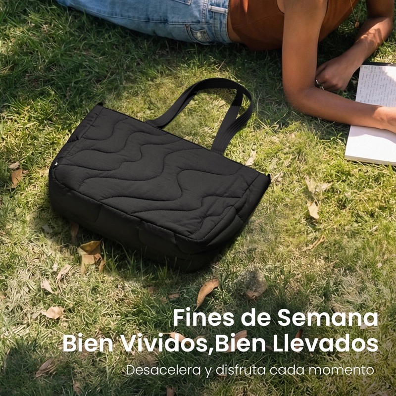 TOMTOC BOLSO TOTE TERRA-T38 17.5L PARA NOTEBOOK DE 16' NEGRO - 7