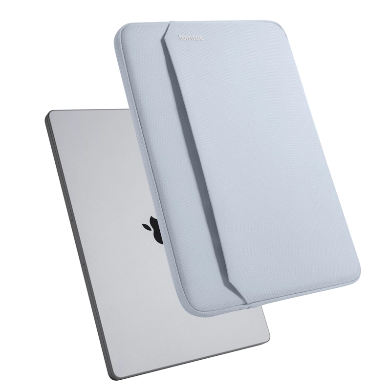 TOMTOC FUNDA LIGHT-A18 PARA MACBOOK NEO/ AIR / PRO 13' AZUL NIEBLA - 2
