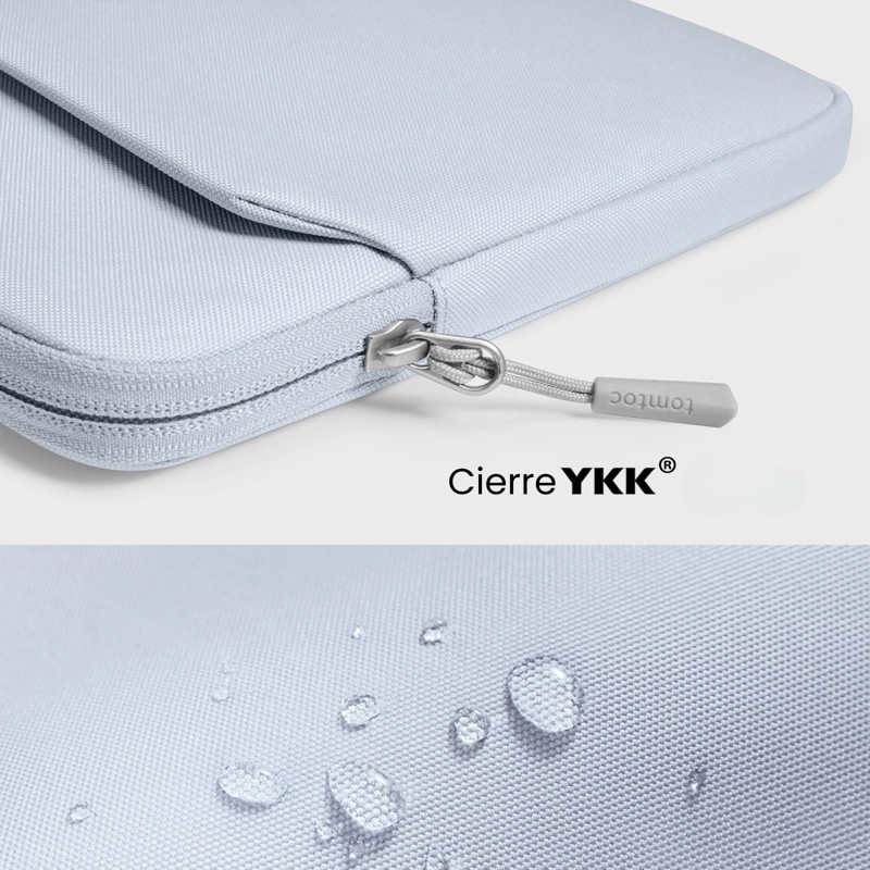 TOMTOC FUNDA LIGHT-A18 PARA MACBOOK NEO/ AIR / PRO 13' AZUL NIEBLA - 9
