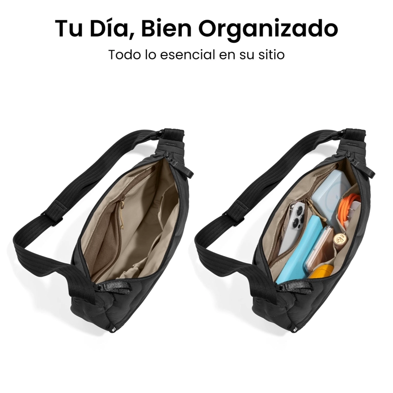 TOMTOC BOLSO BANDOLERA TERRA-T34 LIGERO 3,5L NEGRO - 6