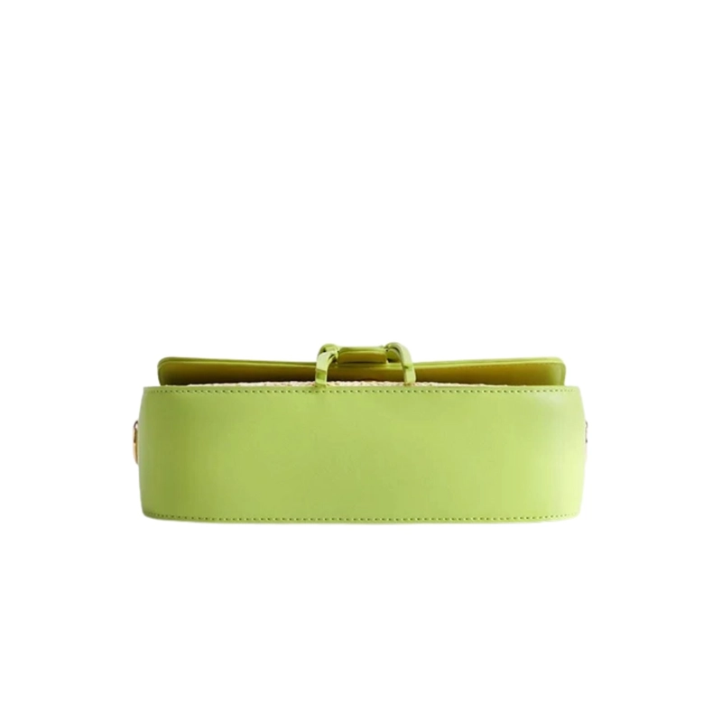 ECOSUSI CARTERA BANDOLERA MARINA DE RAFIA NATURAL VERDE - 3