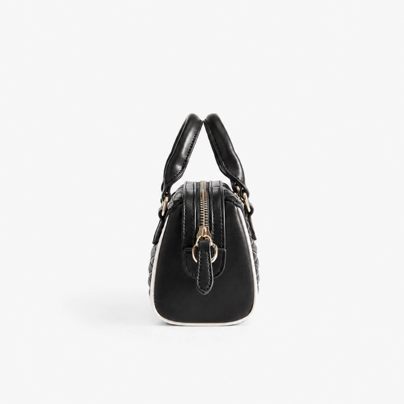 ECOSUSI MINI BOLSO BOSTON ELISE ACOLCHADO DE 1.3L PARA 6,3' NEGRO - 3