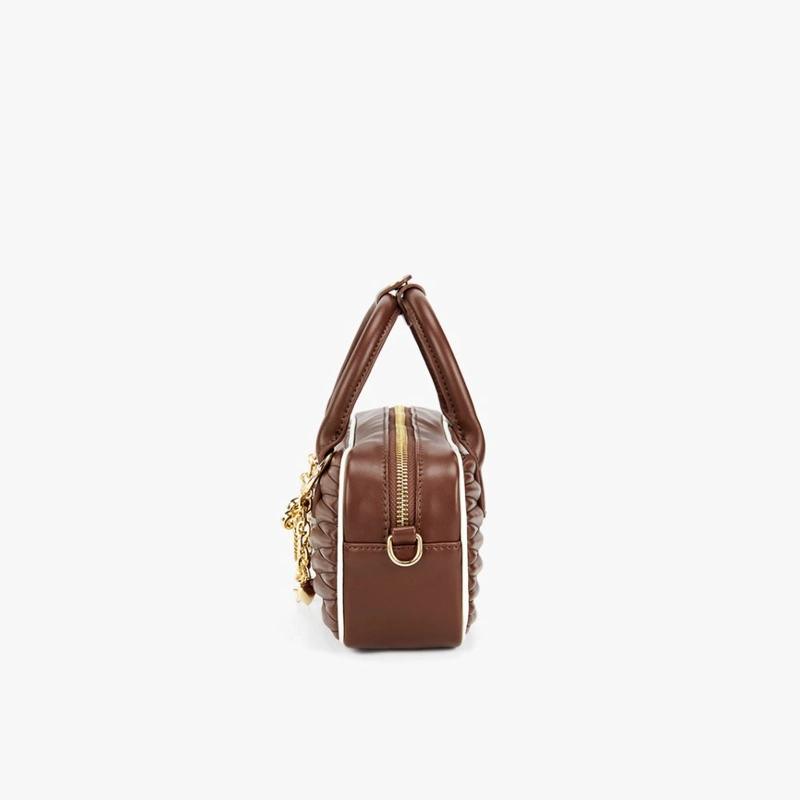 ECOSUSI CARTERA ACOLCHADA CLAIRE DE 1.9L PARA 6,3' CAFE - 2