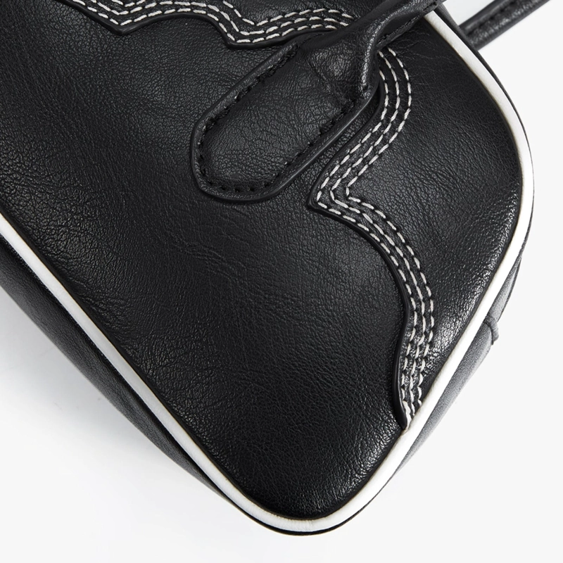 ECOSUSI EVELYN CARTERA BAGUETTE DE CUERO VEGANO 2,6 L - 4