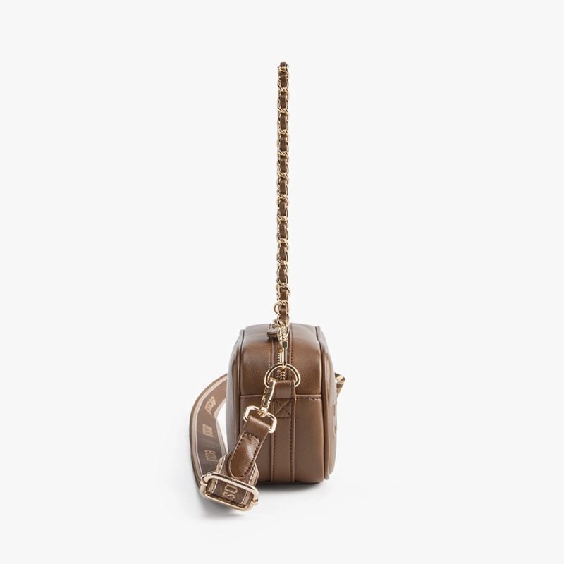 ECOSUSI MINI BANDOLERA CRUZADA ZOE DE 1.2L MARRON - 2