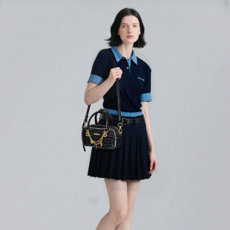 ECOSUSI CARTERA ACOLCHADA CLAIRE DE 1.9L PARA 6,3' NEGRO - 2
