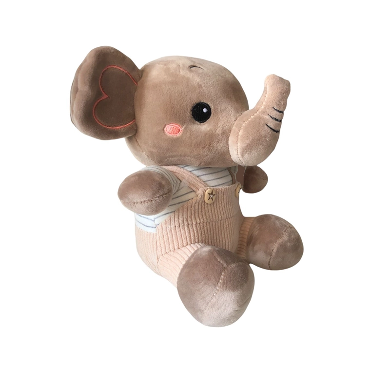 PELUCHE OEM ELEFANTE SUAVE Y DIVERTIDO BEIGE - 2