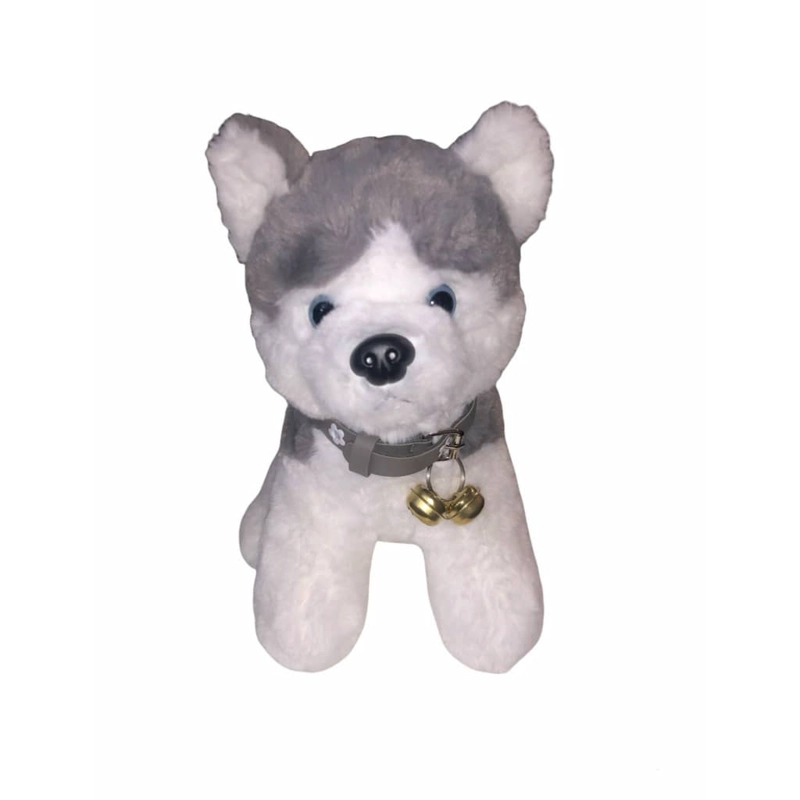 PELUCHE OEM PERRO LOBO SUAVE Y DIVERTIDO - 1