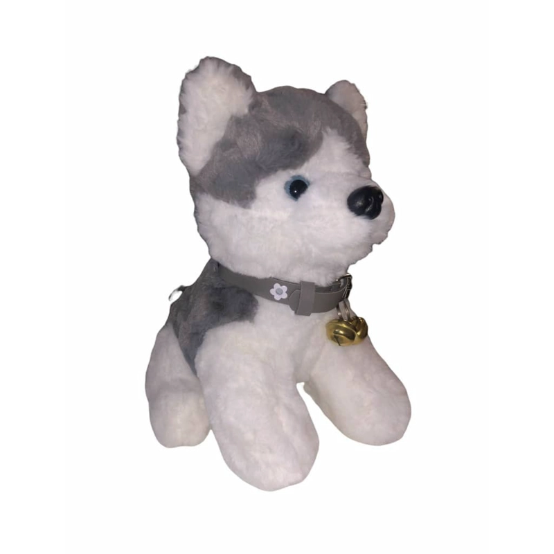 PELUCHE OEM PERRO LOBO SUAVE Y DIVERTIDO - 2