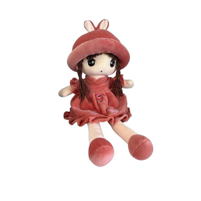 MUÑECA TRAPO PELUCHE OEM GRANDE TIERNO SUAVE - 1
