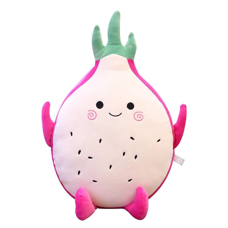 PELUCHE OEM ALMOHADA MANGOSTAN CON MANTA FRUTA KAWAII - 1