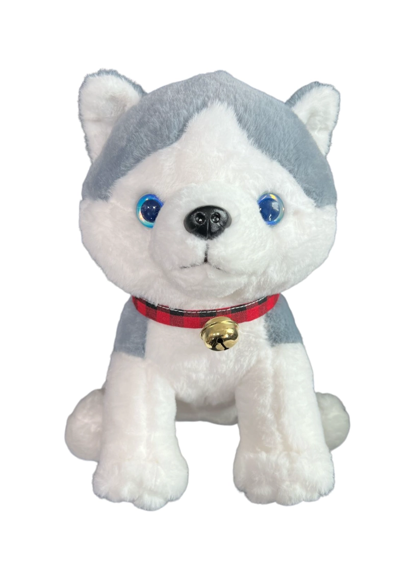 PELUCHE OEM PERRO LOBO TIERNO SUAVE Y DIVERTIDO - 1