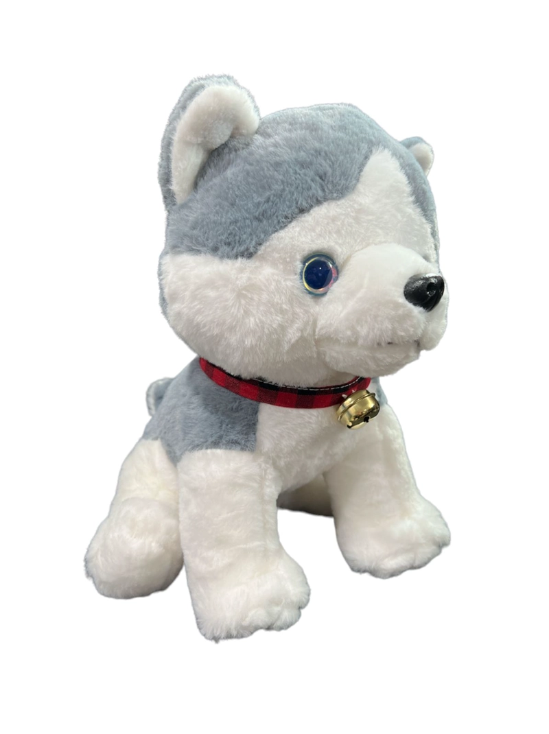 PELUCHE OEM PERRO LOBO TIERNO SUAVE Y DIVERTIDO - 2