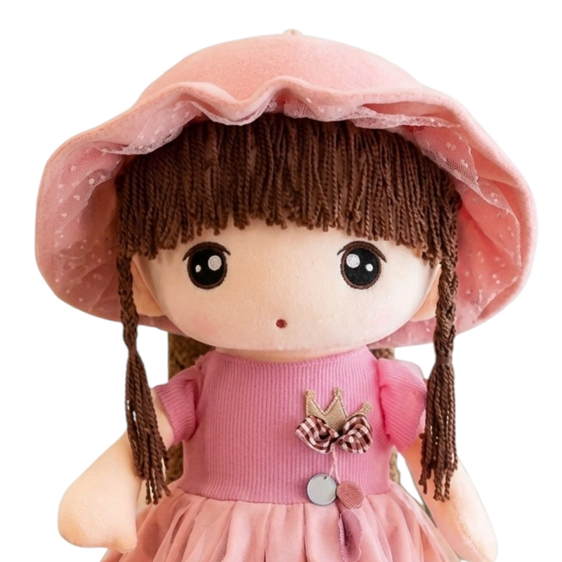 MUÑECA DE TRAPO DE PELUCHE TIERNA SUAVE - 1