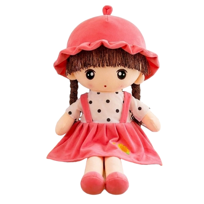 MUÑECA DE TRAPO GRANDE MUÑECA DE PELUCHE GIRASOL 65CM R | Rosado - 3