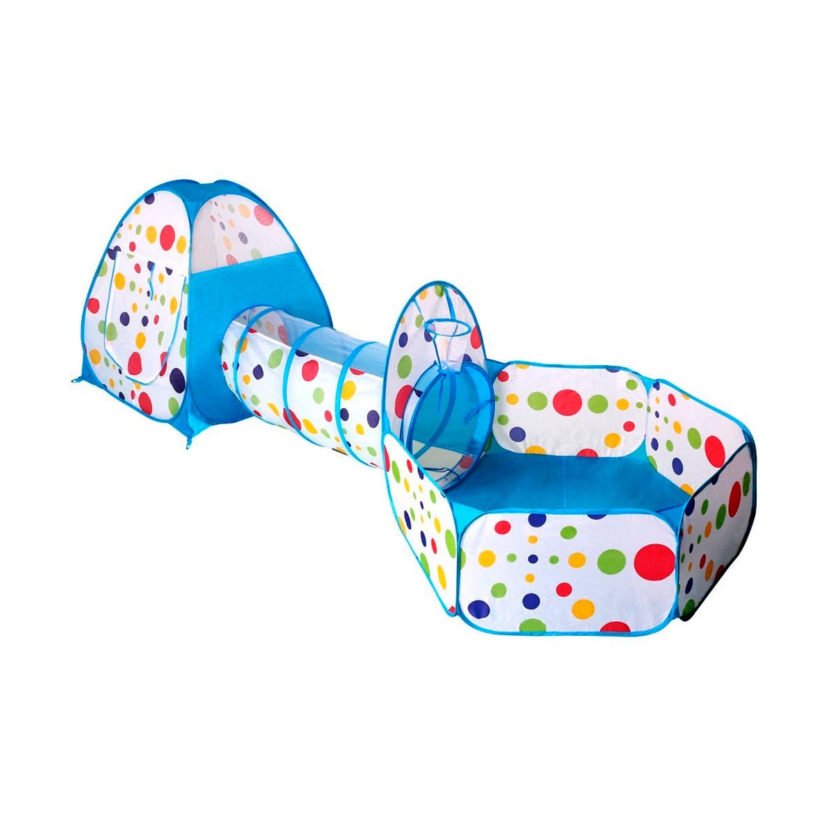 Piscina De Bolas Hexágono Lunar De 120 Cm Para Niños – Tienda De Juego Plegable Con Bolsa De Transporte, Interior Y Exterior (Bolas No Incluidas)