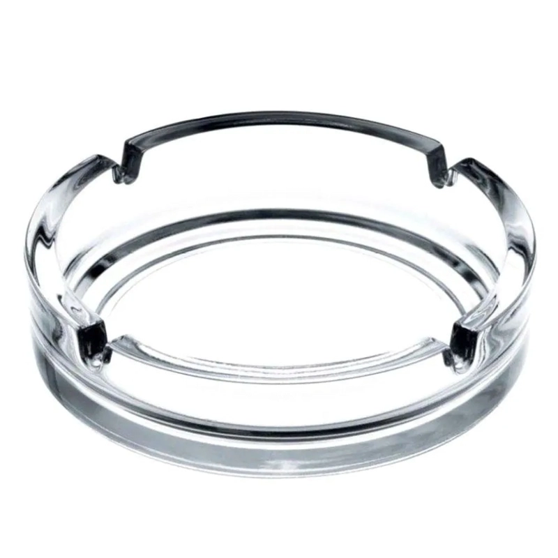 CENICERO CIRCULAR DE VIDRIO CENICERO CLASICO 11CM - 1