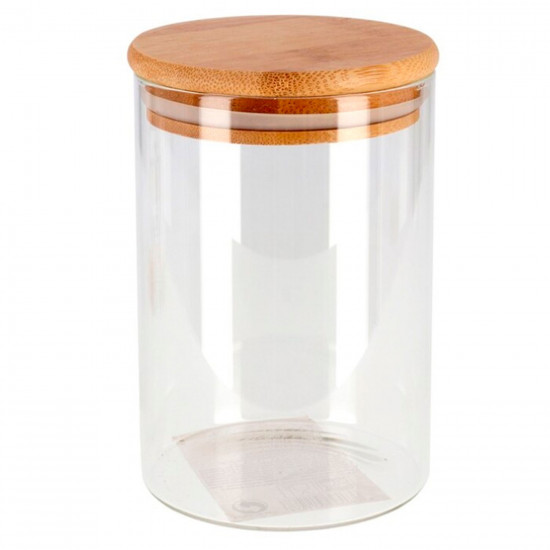 FRASCO CONSERVERO DE VIDRIO CONTENEDOR CON TAPA 1200ML - 1