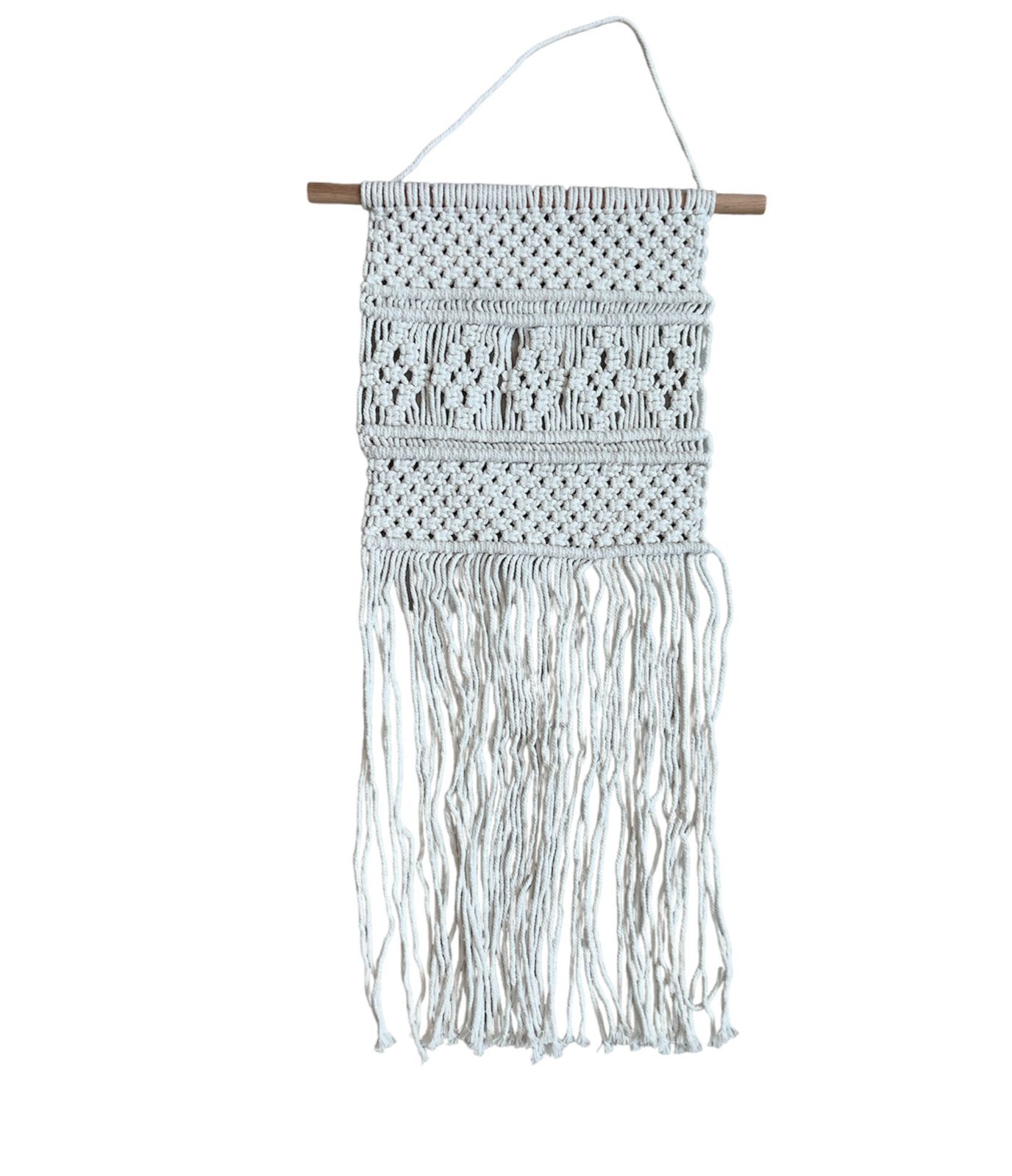TAPIZ MACRAMÉ MURAL COLGANTE ADORNO DE MACRAME - 1