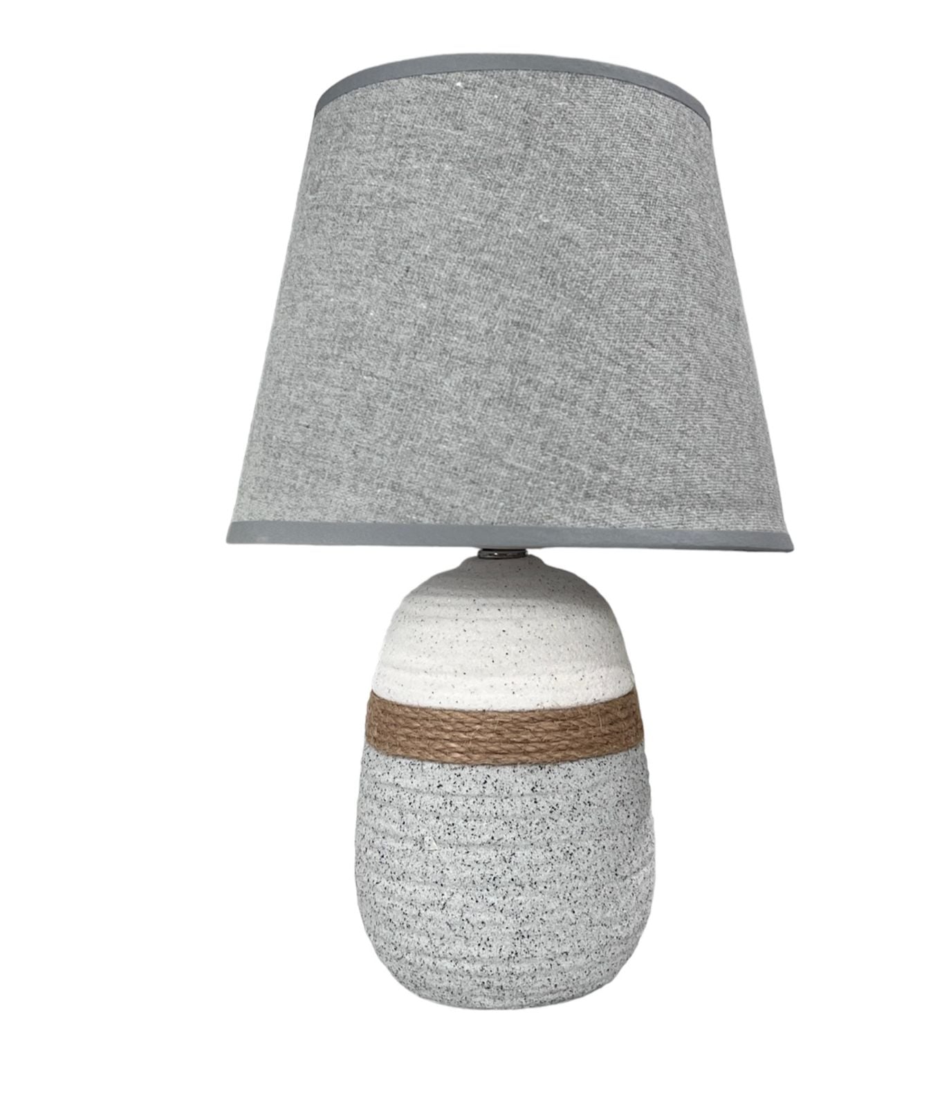 LAMPARA DE VELADOR LAMPARA DE MESA DISEÑO NORDICO ELEGANTE G - 1