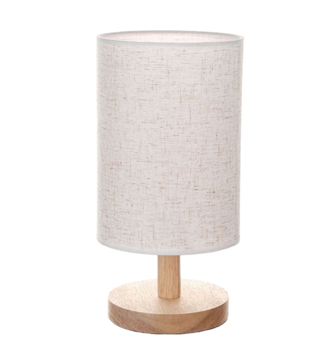 LAMPARA DE VELADOR LAMPARA DE MESA DISEÑO REDONDO B - 1