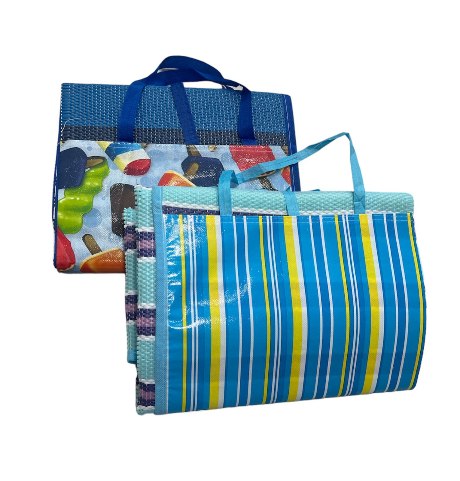 ESTERILLA DE PLASTICO ESTERA PLEGABLE VERANO PLAYA PICNIC R - 2